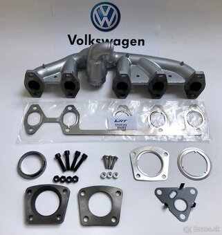 Nové výfukové litinové svody na VW T5 Multivan, Touareg