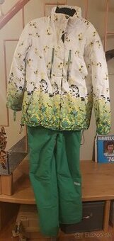 lyžiarska bunda a nohavice.