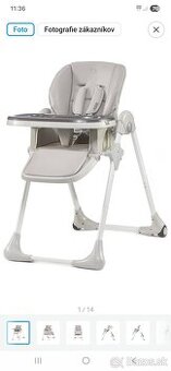 Detská jedálenská stolička Kinder Kraft