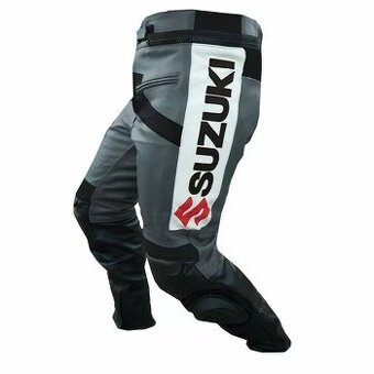 Moto Koženého Nohavice Suzuki
