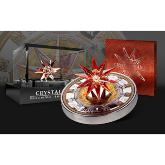 1 kg striebro 2018 Crystal Giant Moravian Star