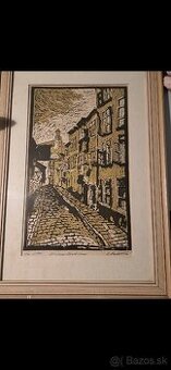 Linoryt Zo starej Bratislavy r. 1966