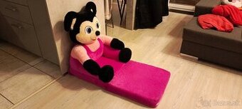 Minnie mouse rozkladacie kresielko