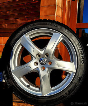 alu R17 5x100 zimné pneu, VW Polo /+ Škoda Fábia, Ibiza, A1