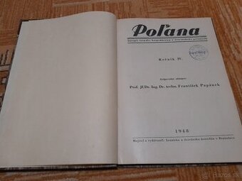 POĽANA lesné hospodárstvo drevársky priemysel 1948