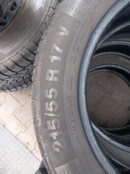 Pneumatiky letné 4ks - CONTINENTAL 215/55/17