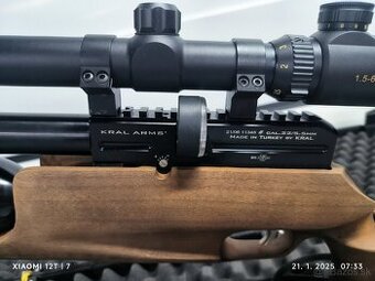 PCP vzduchovka Pucher Kral Arms 5,5