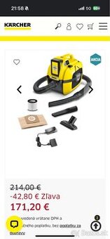 Predam vysavac karcher WD 1 compact