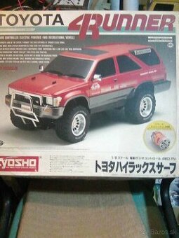 Rc auto Kyosho TOYOTA 4 RUNNER 1/9 rarita. zlava.