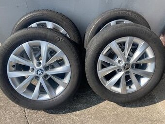 Skoda octavia III alu disky + pneu 205/55/r16