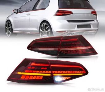 Svetlá VW Golf 7 Hatchback, upgrade zo žiaroviek na LED