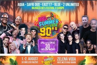 Big summer fest Zelená voda