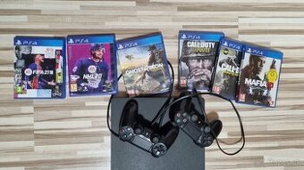 Predám PS4 slim 1TB
