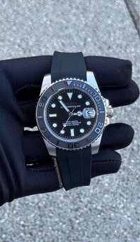 Seiko mod Yacht-Master Black