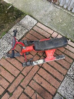 Snowbike sánky boby pôvodný stav retro