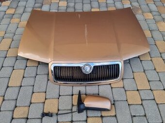 škoda fabia I predná kapota zlatej farby 7601