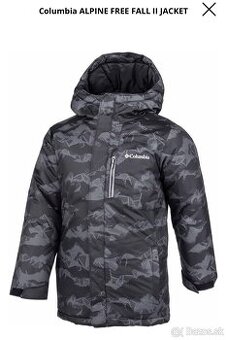 Chlapčenská zimná bunda Columbia – veľkosť 140/152