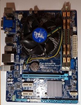 Predám základnú dosku Gigabyte B75M-D2V