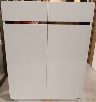 Moderná biela skrinka/ komoda