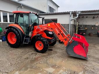 Traktor Kubota M 7060 s originálnym čelným nakladačom