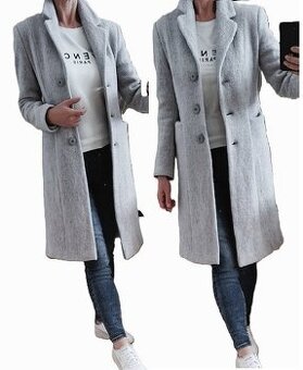 Vlnený kabát slovens.značky Dara fashion veľ. 34 - 36