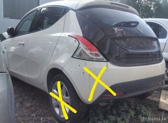 Lancia Ypsilon 1.2 2013 Predám MOTOR 169A4000, DVERE, AIRBAG