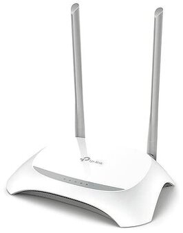 TP-LINK WiFi 2,4 GHz router, 5× RJ45 TL-WR850N