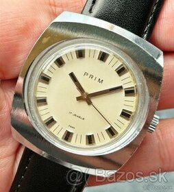 Československé mechanické vintage hodinky PRIM Hulk