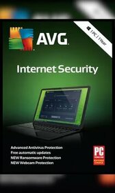 AVG internet security 1 ročná licencia, 1 zariadenie