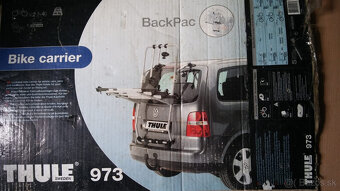 predám nosič na 3bicykle Thule BackPac 973 na 5 dvere