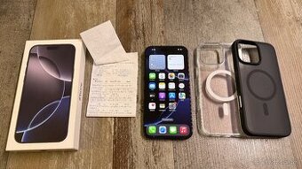 Vymenim predam iPhone 16 Pro Max kupeny v iStores