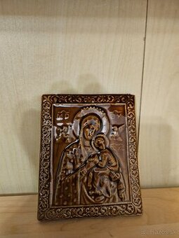 Keramický obrázok cena 6€ /9cm/