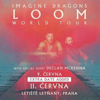 Imagine Dragons Praha Loom Tour