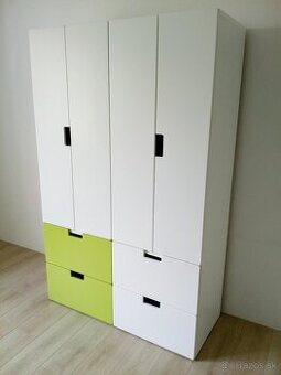 skriňa do detskej izby Ikea Stuva - zelená