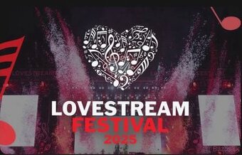 Predám 3dňové lístky na Lovestream2025