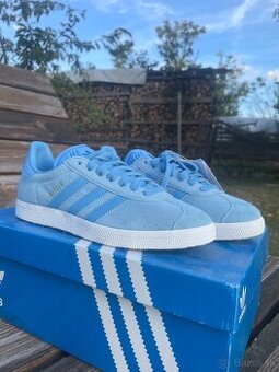 Adidas Gazelle Clear Blue - 1