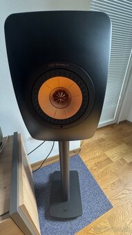 KEF LS50 Wireless II + KEF stojan S2
