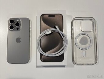 iPhone 15 Pro 256GB Natural Titanium