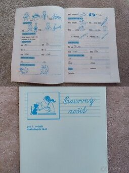 Staré pracovné zošity PÍSANIE