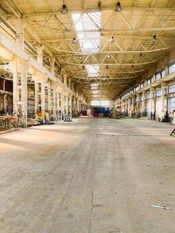 NA PRENÁJOM SKLADOVÁ A VÝROBNA HALA 1000 m2, v KOŠICIACH