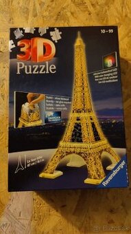3D puzzle Eiffelova veža