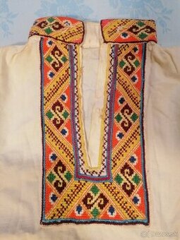 Detské košele ku krojom 2ks - 1