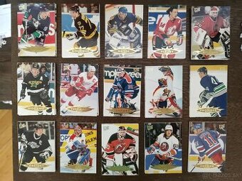 Predám hokejové kartičky ultra fleer 95-96 set prva seria
