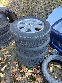 Originál ŠKODA Disky R15 + Zimné gumy Verdstein