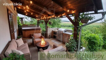 Chata s peknou, udržiavanou záhradou v ZO Opendáky, okr. S