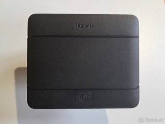 LEGRAND pop up 2 zásuvka čierna matná