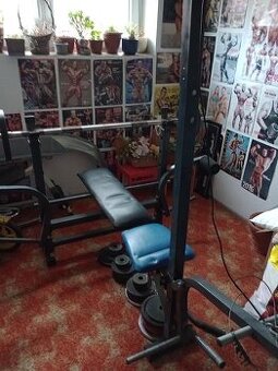 multifunkčná posilňovacia lavica