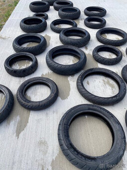 Predám rôzne pneu na skútre / motocykle