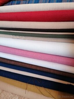 Látky na vyšívanie.