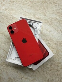 I Phone 12 mini Red 64gb 100%baterka